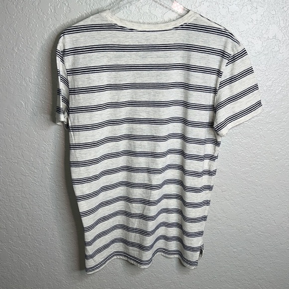 American Eagle Men’s Short Sleeve Striped Seriously Soft  Top - Picture 5 of 6